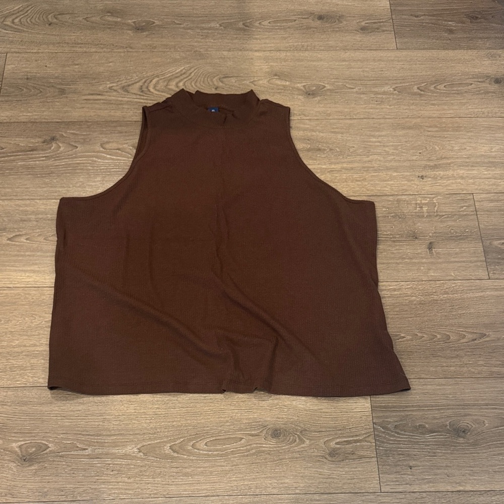 Old Navy Chocolate Brown Muscle Tee